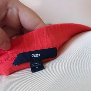 GAP Dresses - Coral strapless zipper dress GAP Dresses - Coral strapless zipper dress